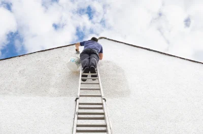 Peinture extérieure à la Frénaye — façades et ravalement